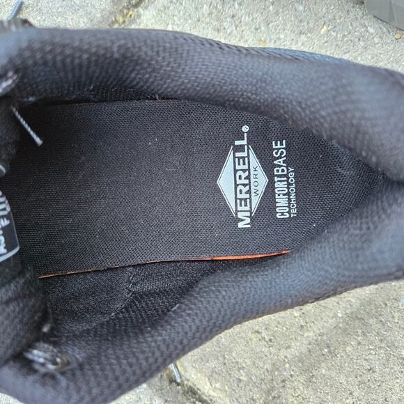 Merrell women's 9 shoes Work Fullbench J17532 Safety toe - Picture 7 of 9